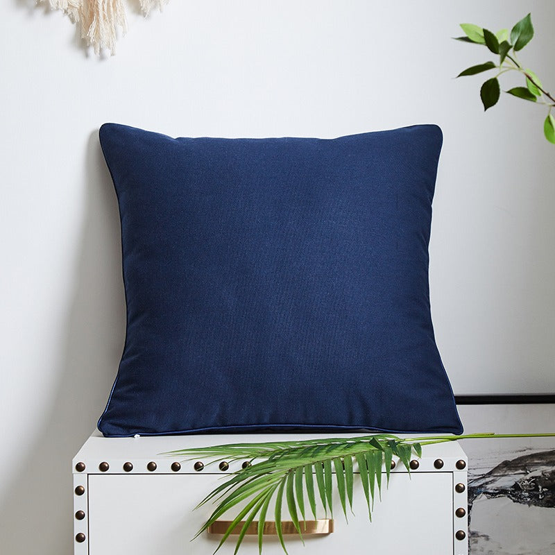 American Embroidery Cotton Living Room Sofa Cushion - Harmony Gallery