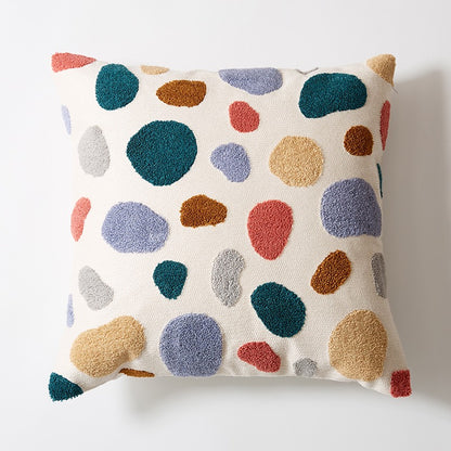 Nordic Cotton Embroidery Simple Living Room Sofa Cushion - Harmony Gallery