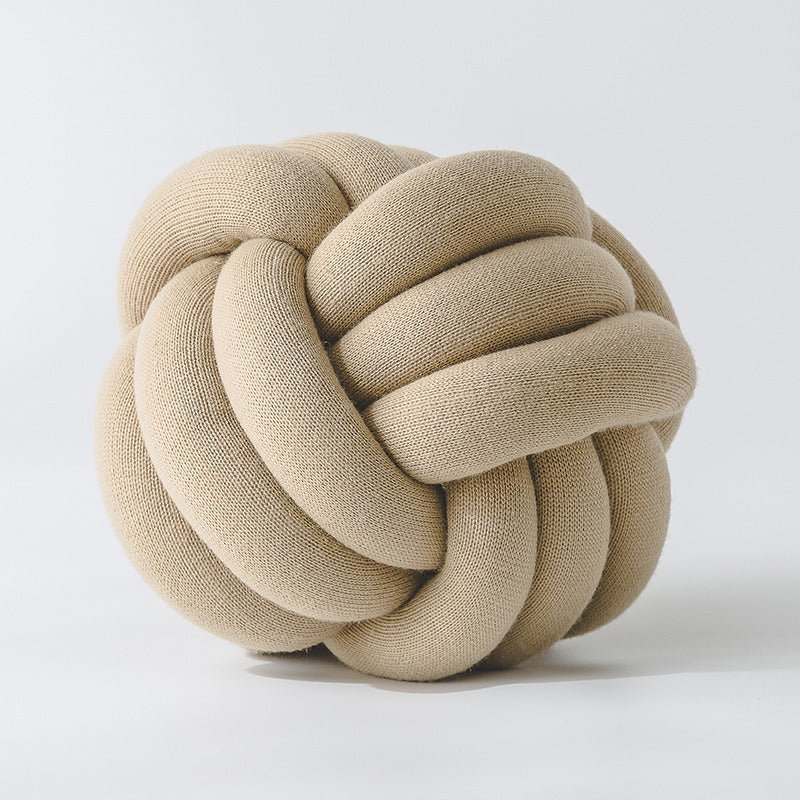 Circular Creative Decoration Round Knot Ball Cushion - Harmony Gallery