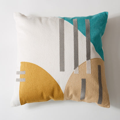 Nordic Decorative Cotton Embroidered Living Room Pillowcase - Harmony Gallery
