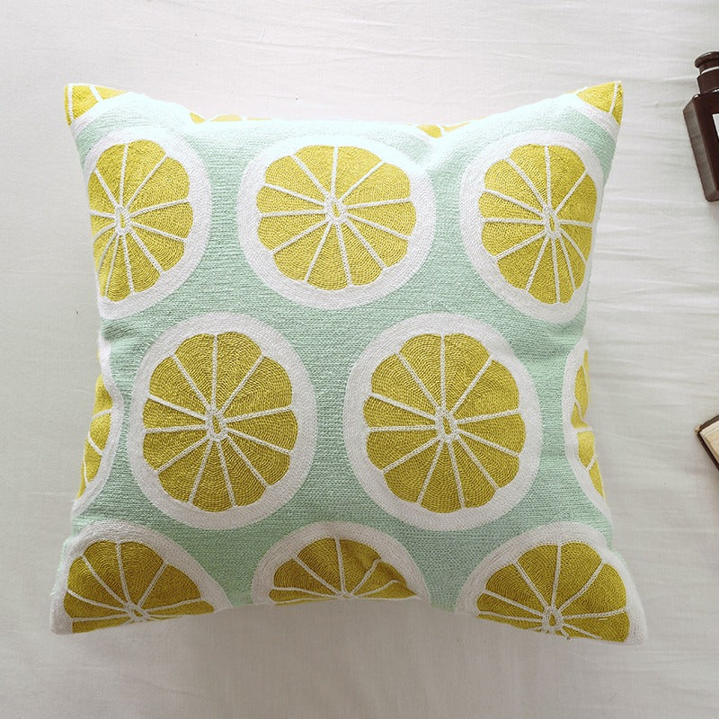 Embroidery Nordic Cotton Living Room Sofa Pillowcase - Harmony Gallery
