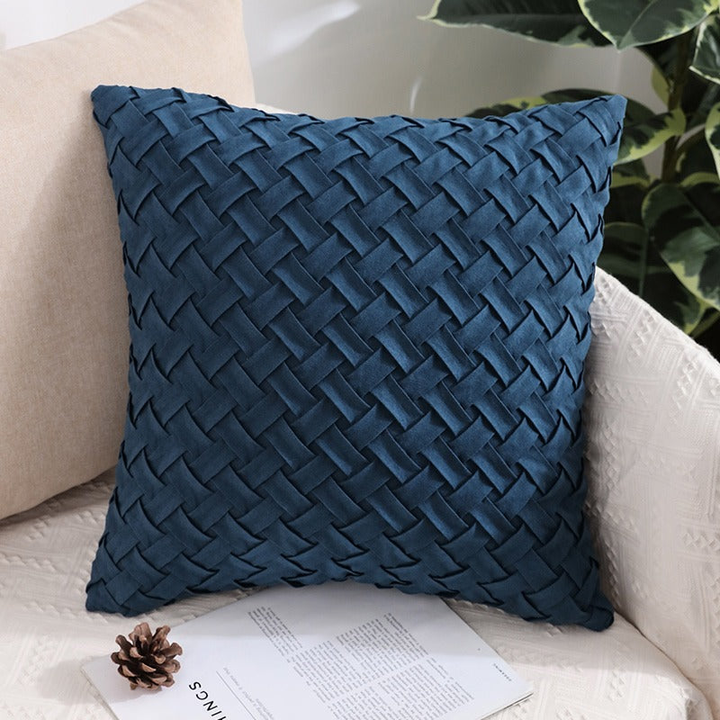 Simple Modern Suede Living Room & Bedroom Sofa Cushion - Harmony Gallery