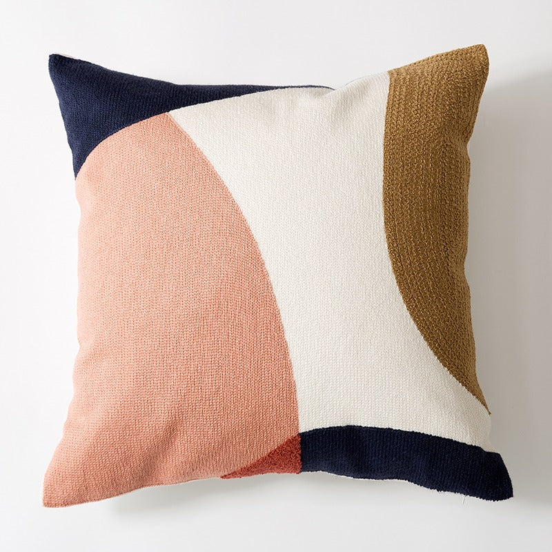 Nordic Decorative Cotton Embroidered Living Room Pillowcase - Harmony Gallery