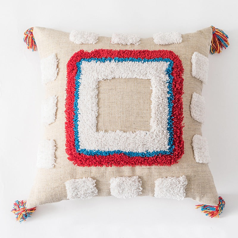 Handmade Moroccan Bohemian Living Room Sofa Cushion - Harmony Gallery