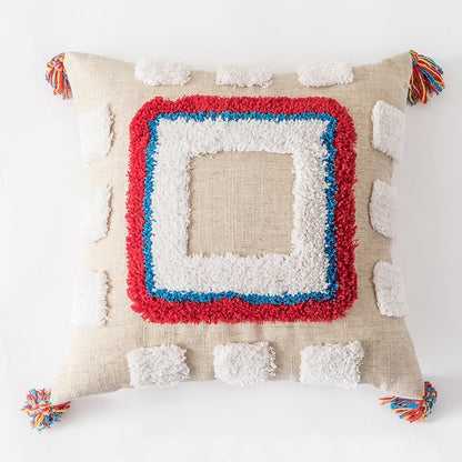 Handmade Moroccan Bohemian Living Room Sofa Cushion - Harmony Gallery