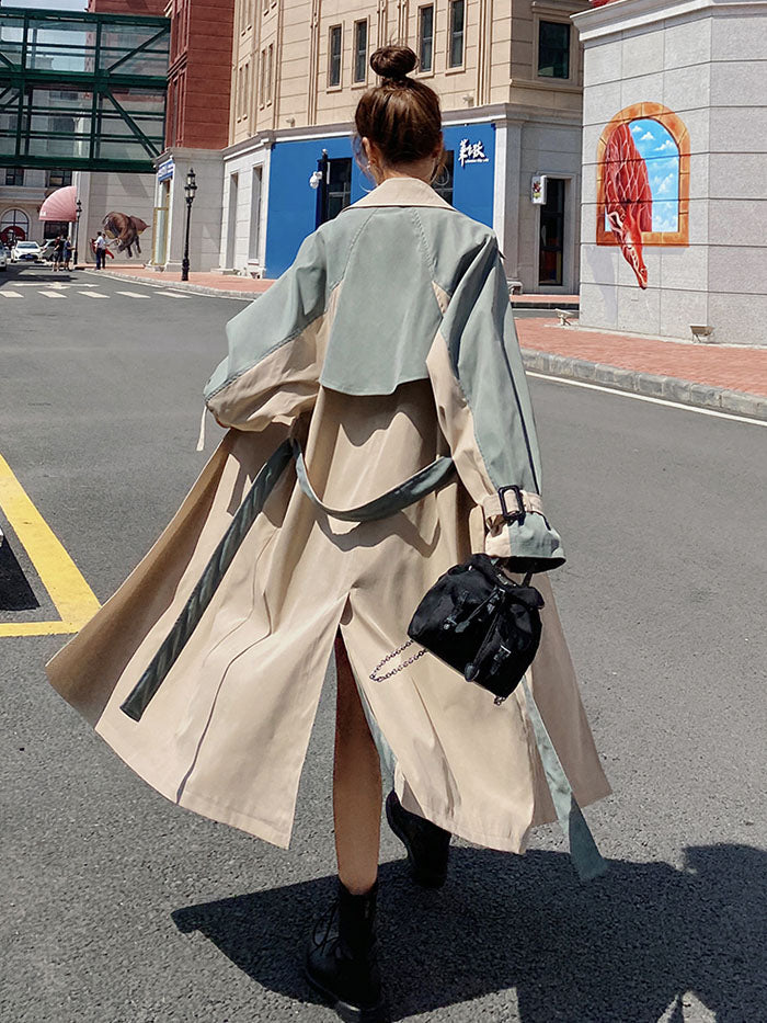 High End Fashion Casual British Style Women's Windbreaker - Harmony Gallery