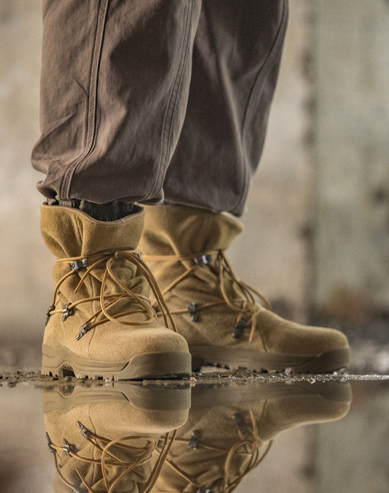 American Retro Casual Desert Outdoor Hiking Men's Boot - Harmony Gallery