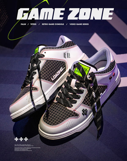 Tetris Game Board Design Sense Lovers Unisex Casual Shoes - Harmony Gallery