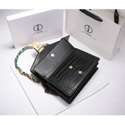 Manhattan Crocodile Pattern Stylish Women's Handbag - Harmony Gallery