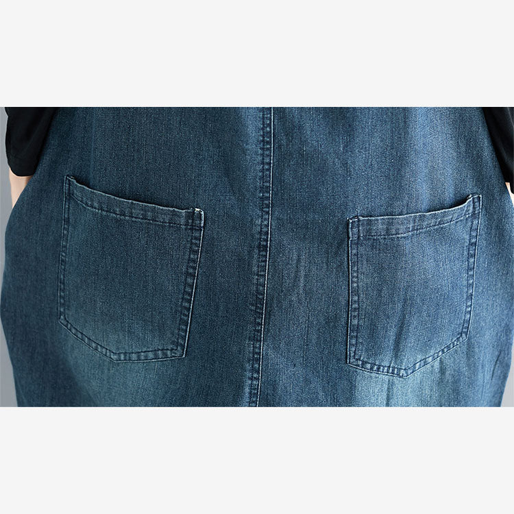 Ripped Patch Literary Retro Harlan Women's Overall - Harmony Gallery