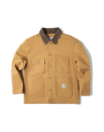 American Retro Heavy Michigan Canvas Multi-Pocket Men's Coat - Harmony Gallery