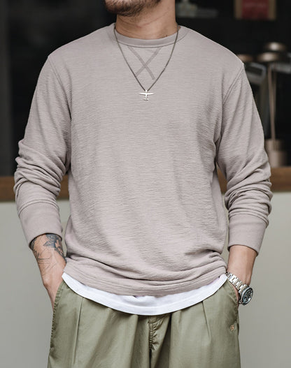 American Retro Three-Dimensional Jacquard Men's Sweater - Harmony Gallery