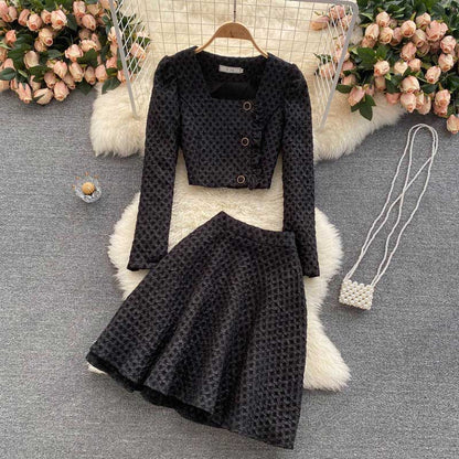 Light Mature All Match Trend Women's Suit - Harmony Gallery