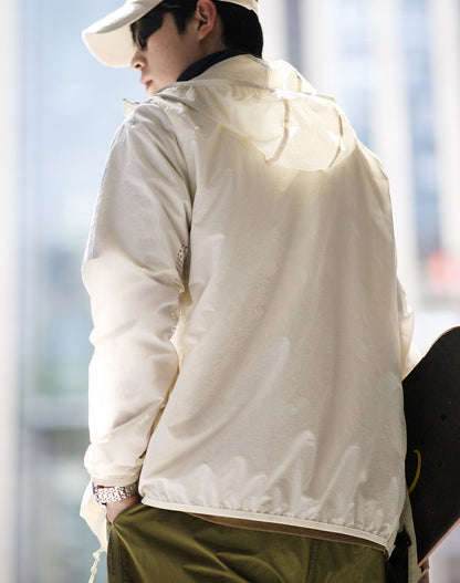 Tooling Light and Breathable UPF50 Portable UV Protection Skin Men's Jacket - Harmony Gallery