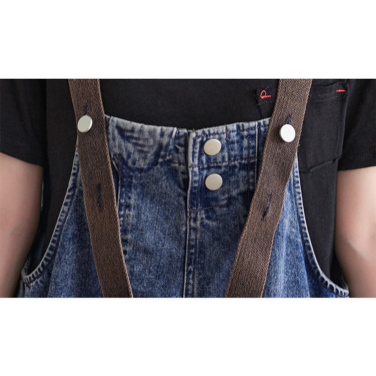 Casual Crotch Thick Harem Women's Overall - Harmony Gallery