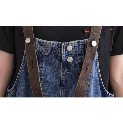 Casual Crotch Thick Harem Women's Overall - Harmony Gallery