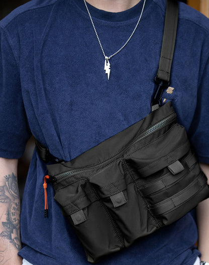 Function Postman Oblique Cross Mountain Men's Waist Bag - Harmony Gallery