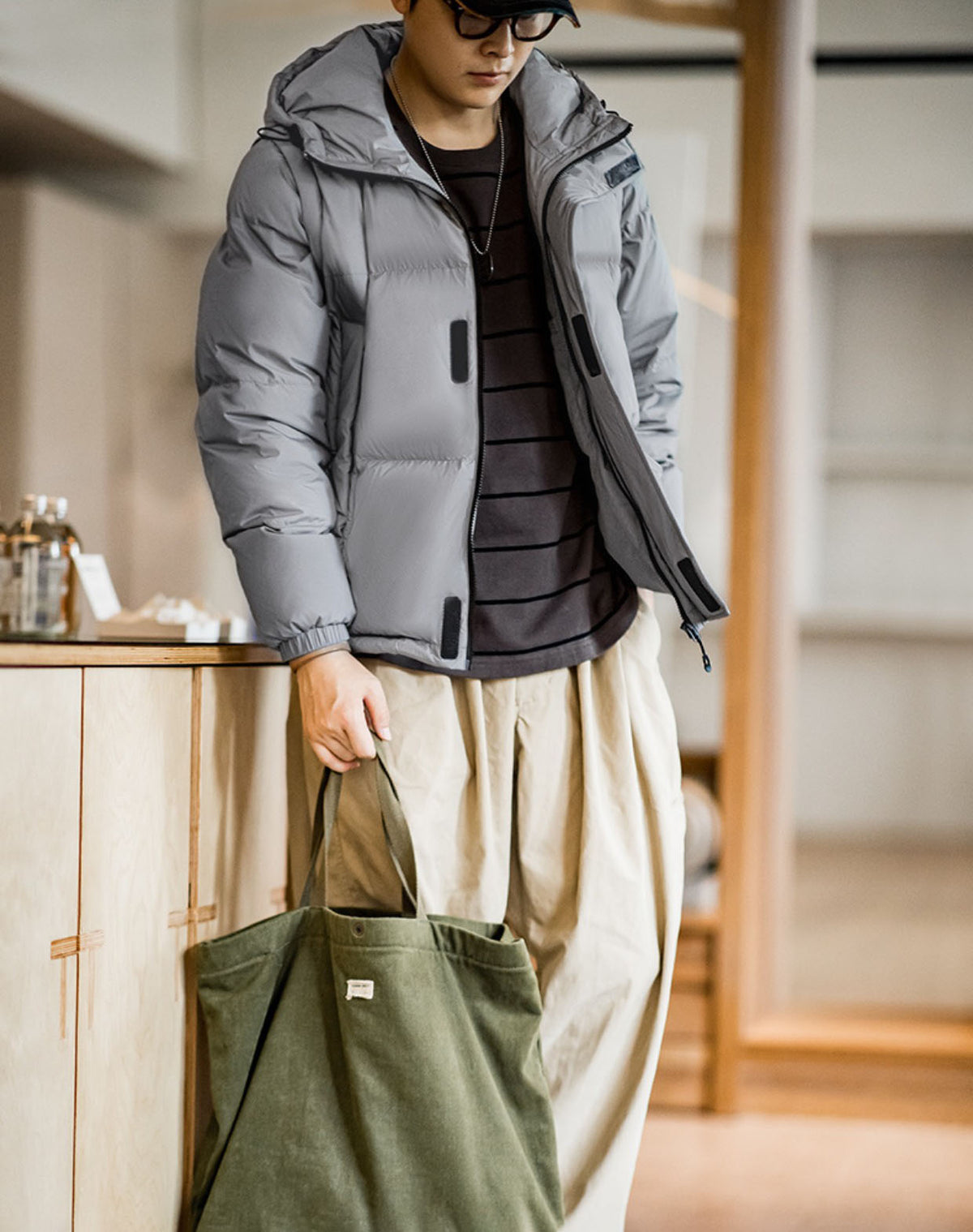 Mountain Detachable Vest Warm Function Hooded Men's Coat - Harmony Gallery