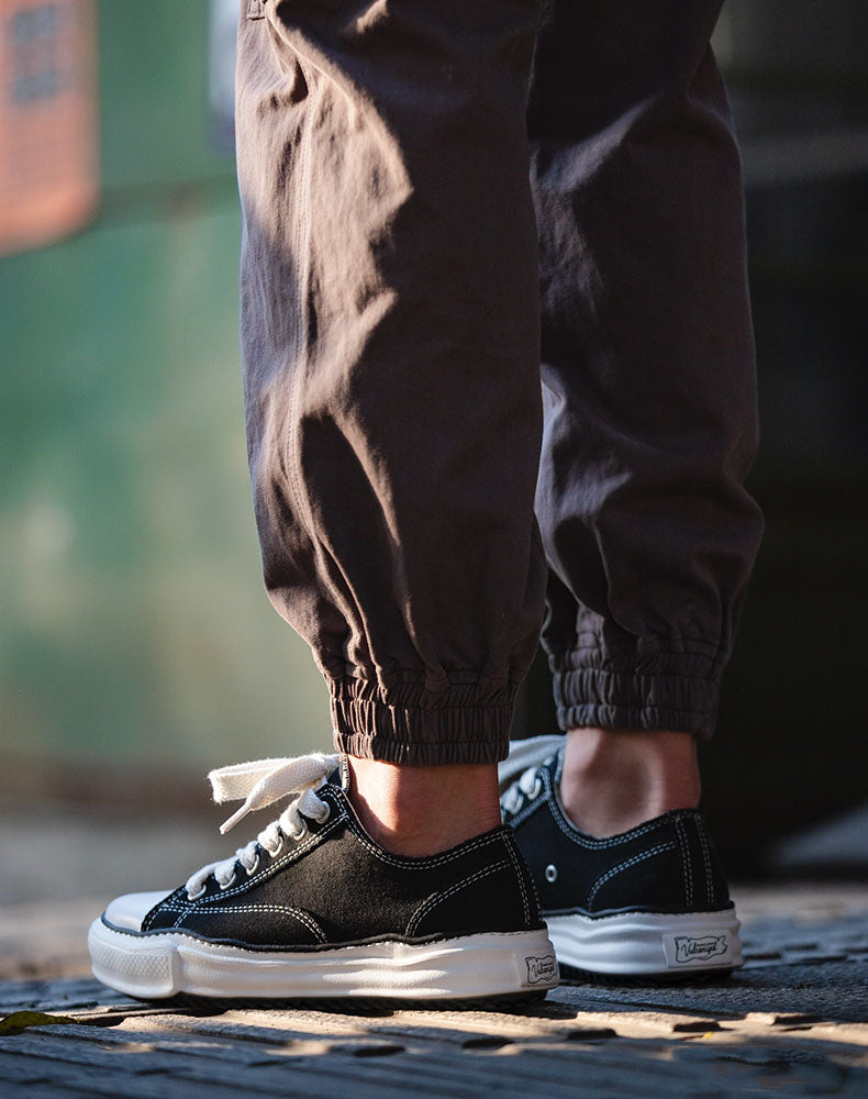 Casual Yasuhiro Mihara Dissolving Board Men's Canvas Shoes - Harmony Gallery