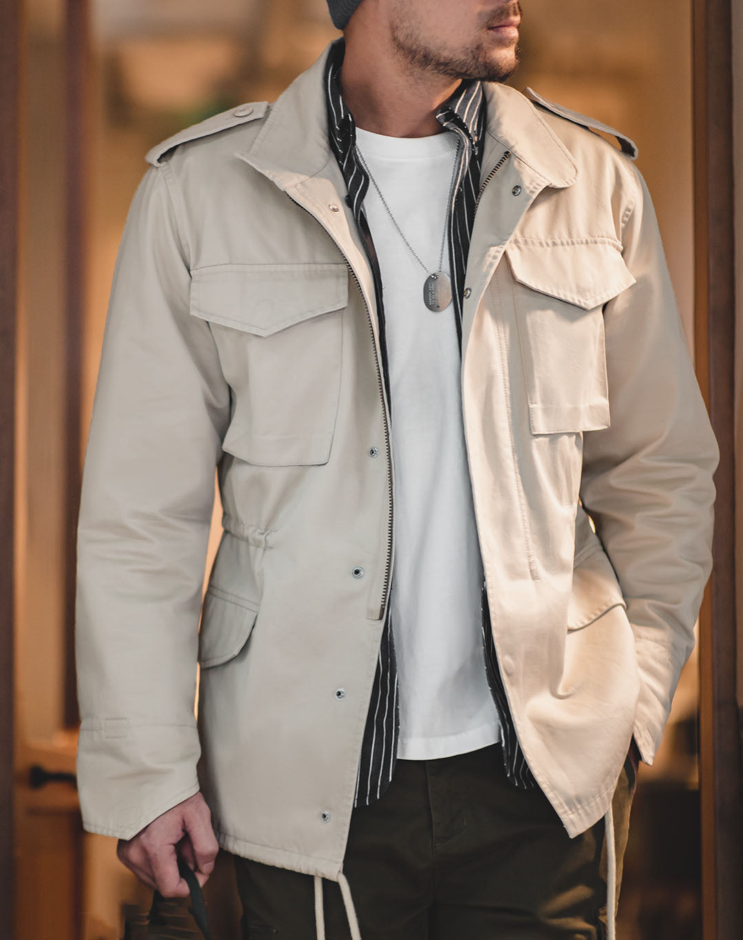 American M65 Windbreaker Loose Warm Tactical Men's Coat - Harmony Gallery