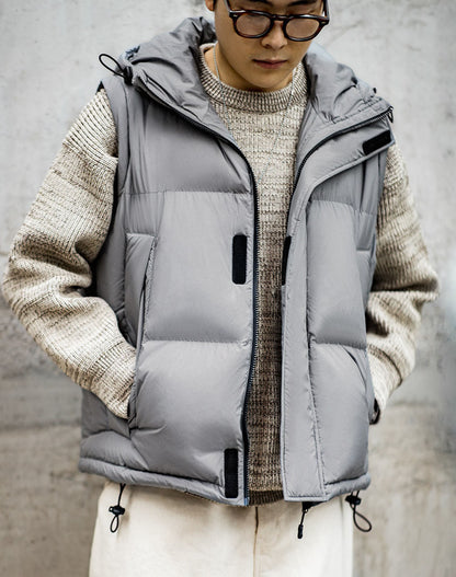 Mountain Detachable Vest Warm Function Hooded Men's Coat - Harmony Gallery
