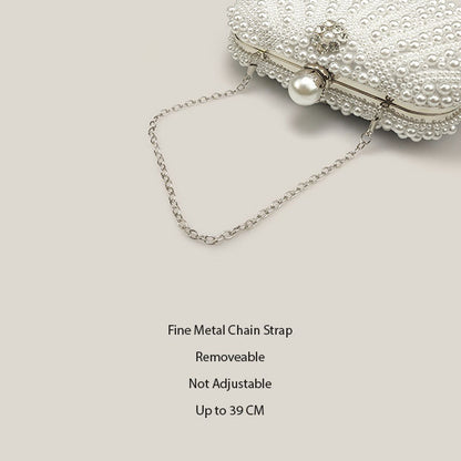 Celebrity Diamond Pearl High-End French Clutch Bag - Harmony Gallery