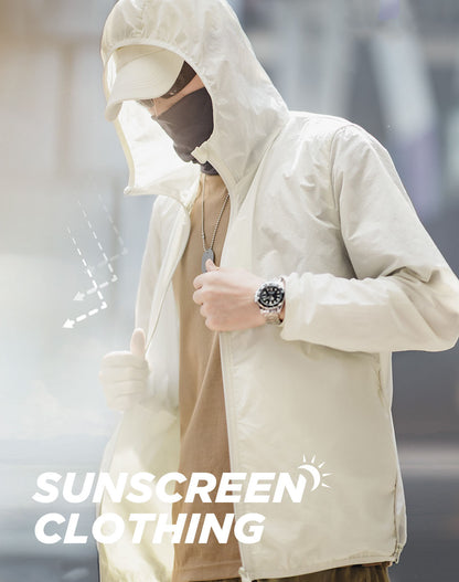 Tooling Light and Breathable UPF50 Portable UV Protection Skin Men's Jacket - Harmony Gallery