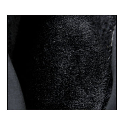 High Thick Heel Mid-Length Stretch Suede Women's Boots - Harmony Gallery