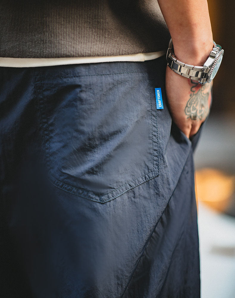 Casual Breathable Quick-Drying Drawstring Men's Trousers - Harmony Gallery