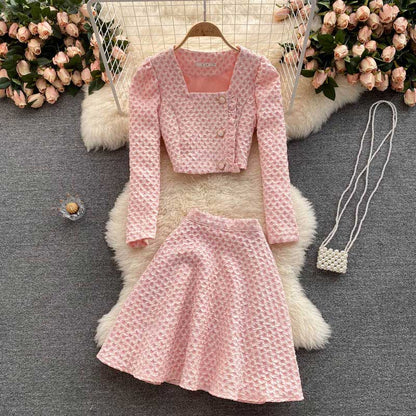 Light Mature All Match Trend Women's Suit - Harmony Gallery