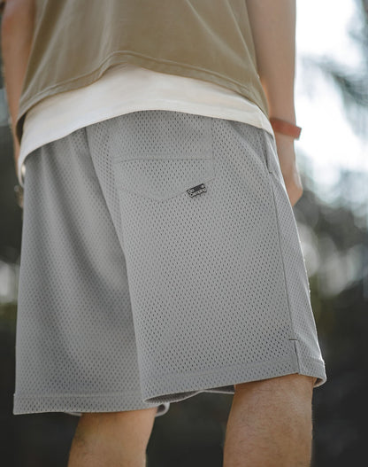 American Retro Mesh Breathable Loose Basketball Men's Shorts - Harmony Gallery