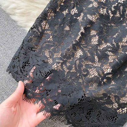 Sexy Nightclub Mid-Length Summer Lace Women's Dress - Harmony Gallery