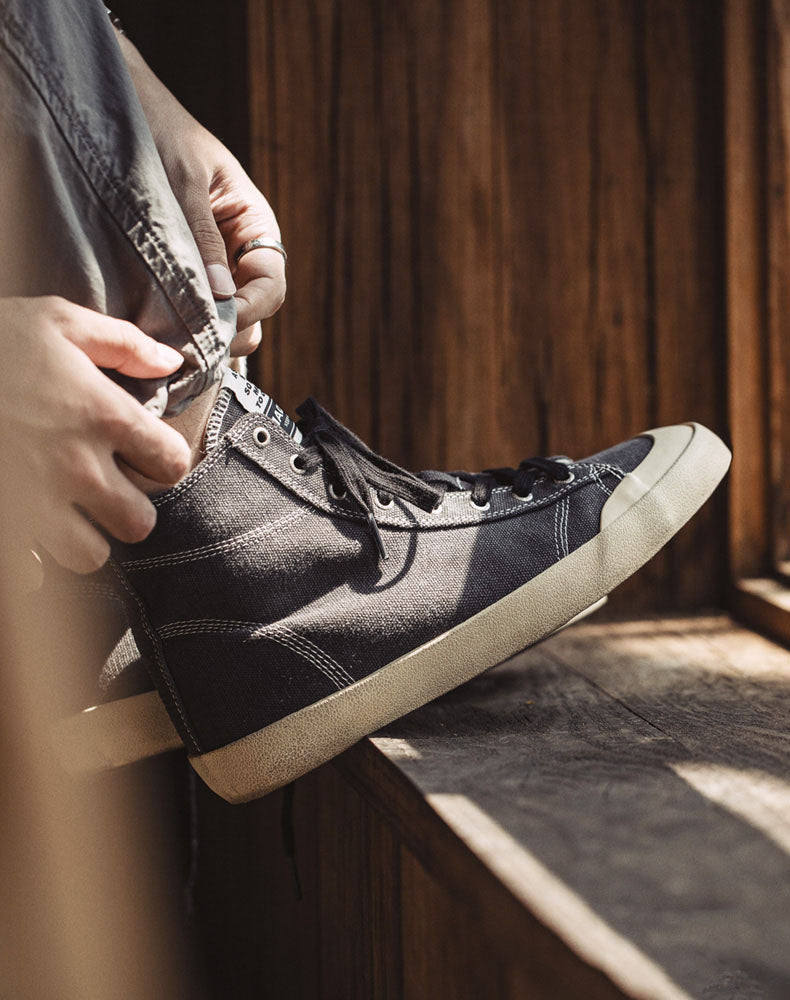 Retro Classic All-Match Casual High-Top Unisex Canvas Shoes - Harmony Gallery