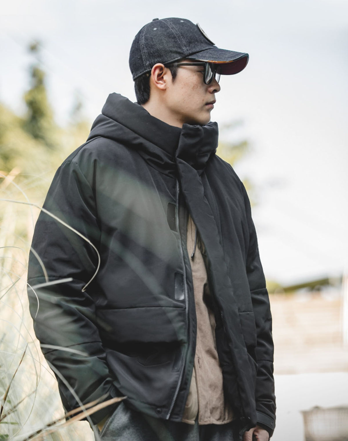 Mountain Stand-Up Collar Hooded Warm And Thick Functional Men's Coat - Harmony Gallery