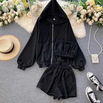 Slimming  Western Style Hooded Women's Jacket - Harmony Gallery