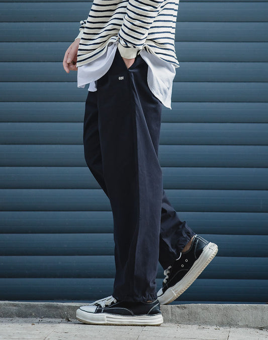 Tooling American Retro Loose Casual Elastic Men's Trousers - Harmony Gallery