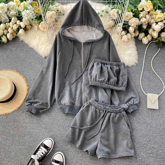 Slimming  Western Style Hooded Women's Jacket - Harmony Gallery