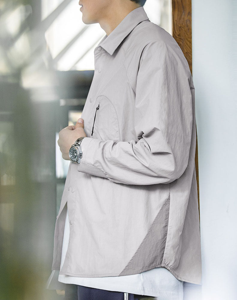 American Casual Functional Layered Thin Men's Shirt - Harmony Gallery