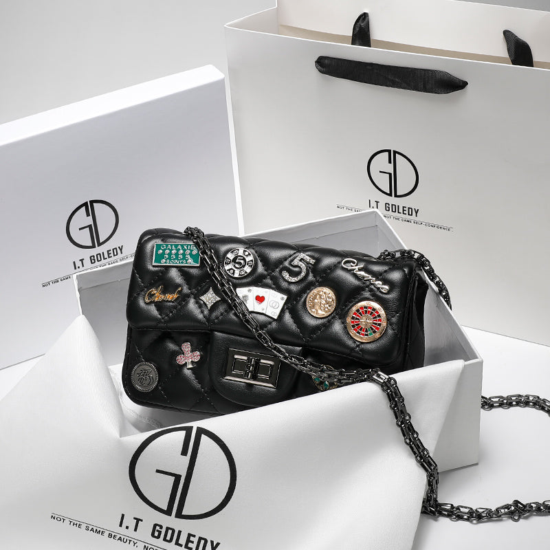Emma Trendy All-Match Graffiti Women's Handbag - Harmony Gallery