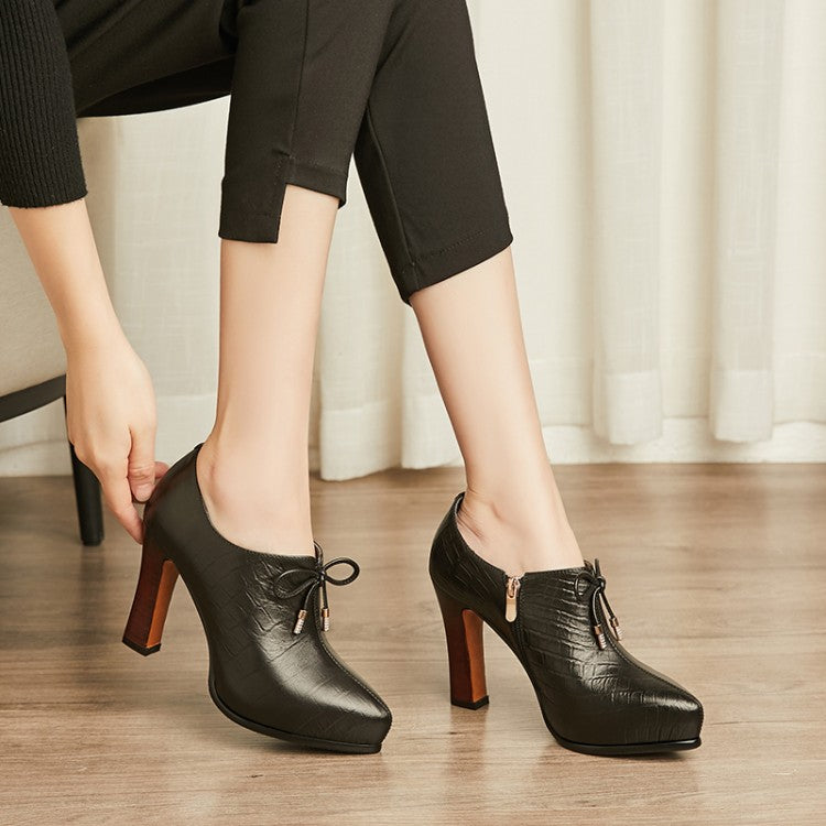 Elegant Pointy All-Match High Heel Women's Shoes - Harmony Gallery
