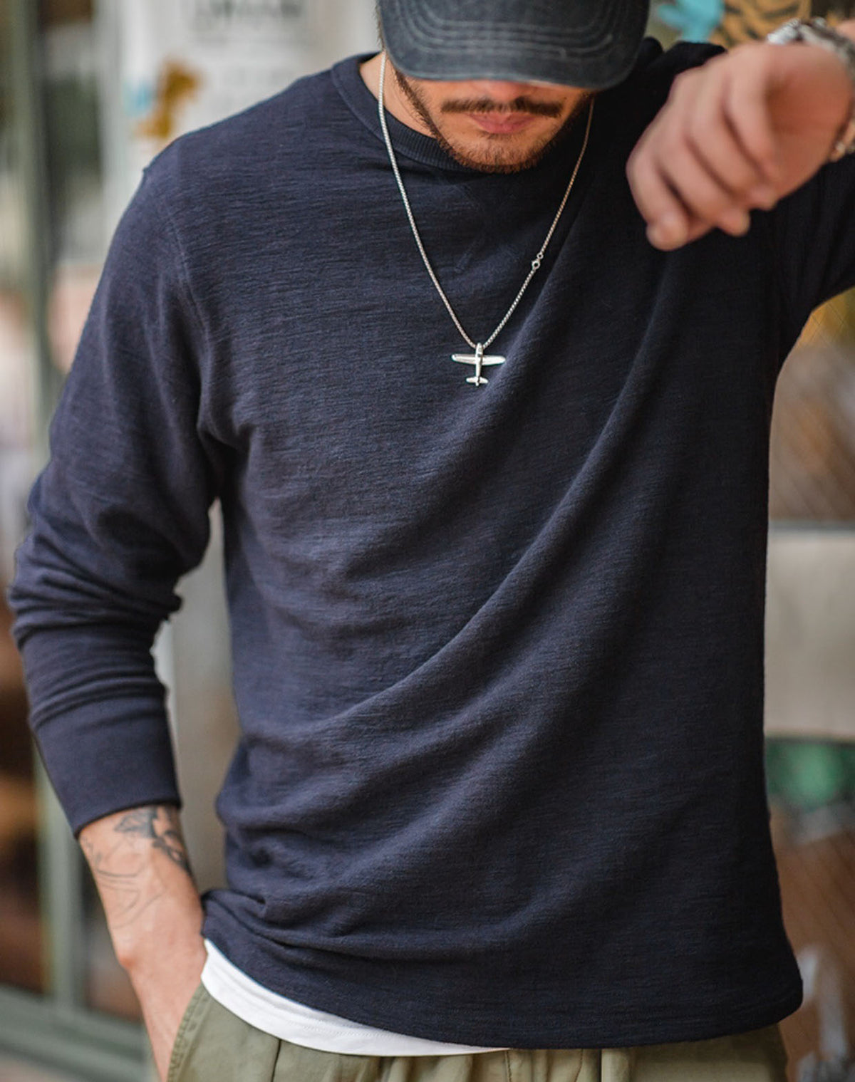 American Retro Three-Dimensional Jacquard Men's Sweater - Harmony Gallery