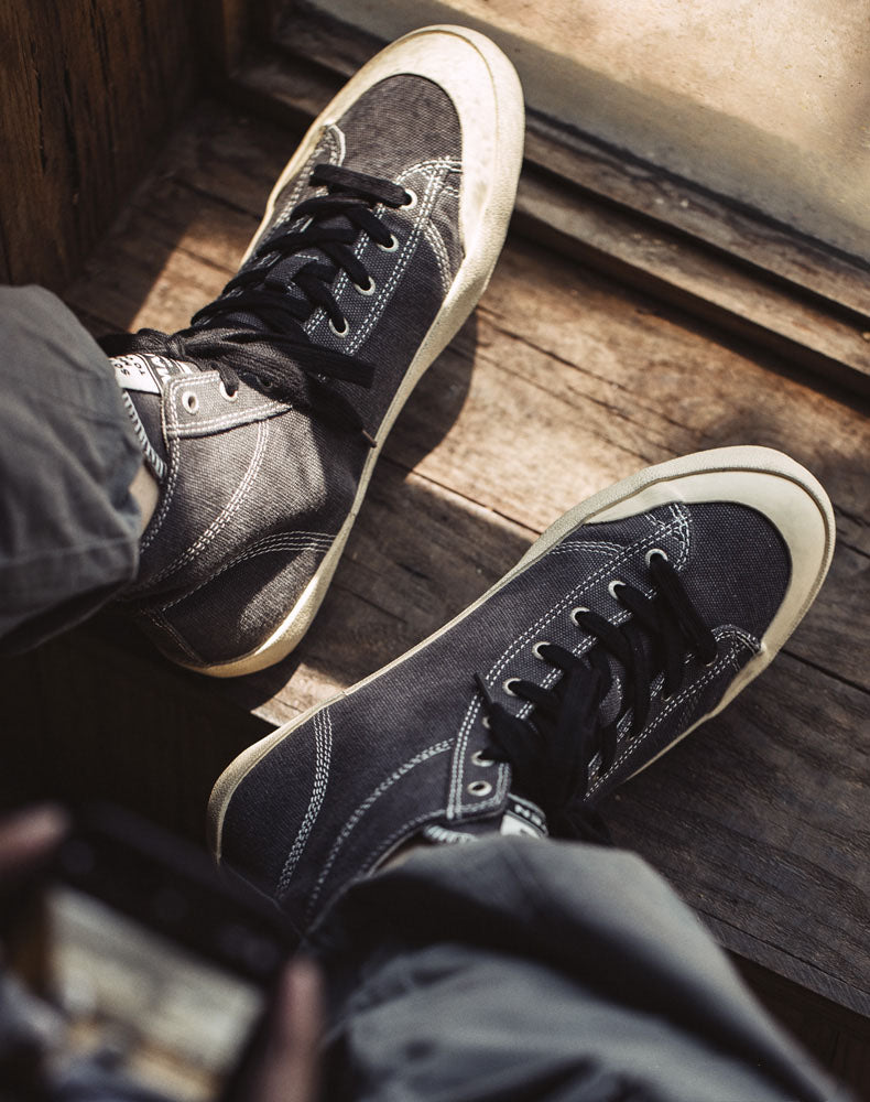 Retro Classic All-Match Casual High-Top Unisex Canvas Shoes - Harmony Gallery