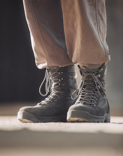 Desert Leather High-Top Outdoor Work Men's Tactical Boot - Harmony Gallery