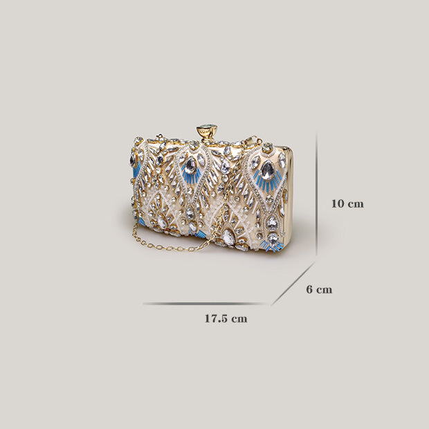 Light luxury Rhinestone Banquet High-Quality Evening Bag - Harmony Gallery