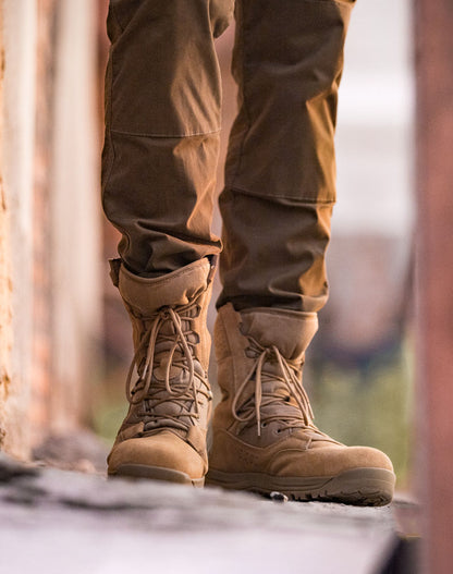 Desert Leather British High-Top Tactical Wolf Outdoor Men's Boot - Harmony Gallery