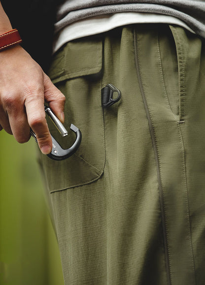 Mountain Function Adjustable Leg Loose Men's Trousers - Harmony Gallery