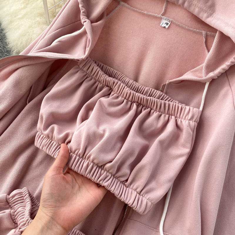 Slimming  Western Style Hooded Women's Jacket - Harmony Gallery