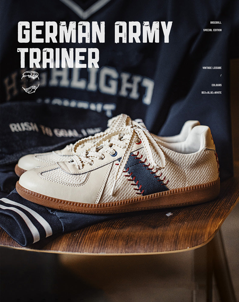 Retro German Training Sports And Leisure Unisex Casual Shoes - Harmony Gallery