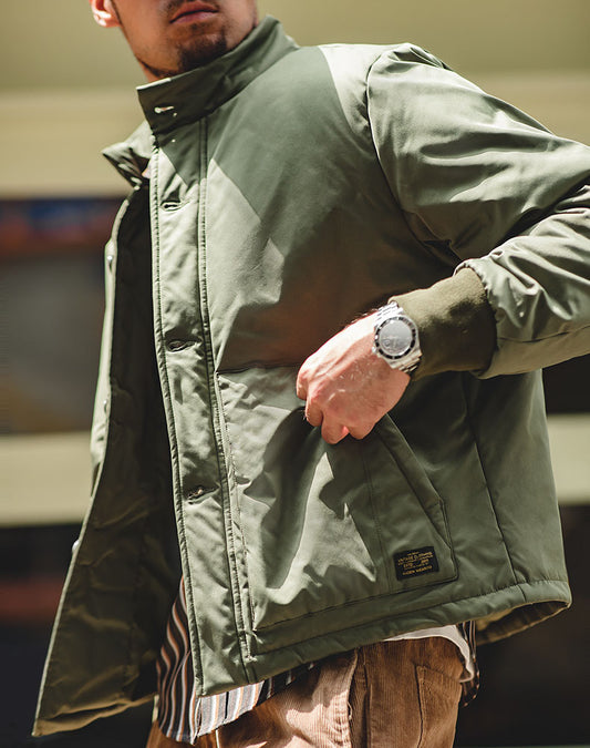 Tooling Retro A1 Bomber Air Force Cotton Men's Jacket - Harmony Gallery