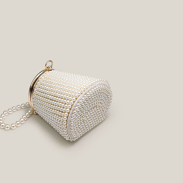 Mini Pearl Stylish Banquet Women's Clutch Bag - Harmony Gallery